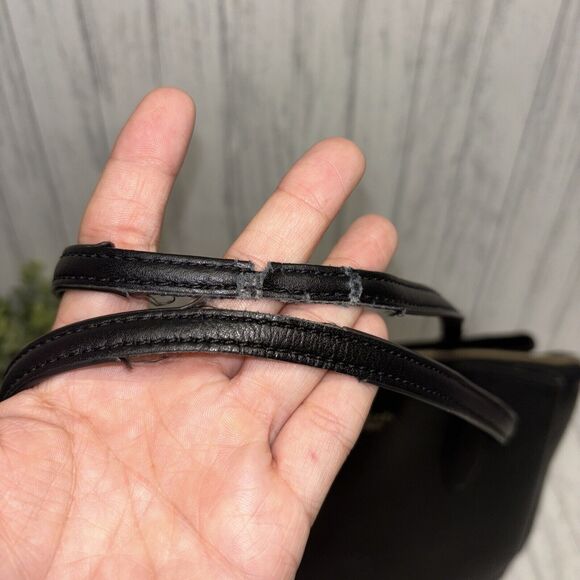 Women’s Kate Spade Monet Large Triple Tote Black Flawed - Picture 4 of 12